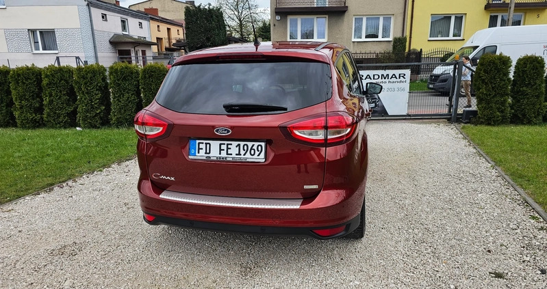 Ford C-MAX cena 38900 przebieg: 140000, rok produkcji 2015 z Piekary Śląskie małe 596